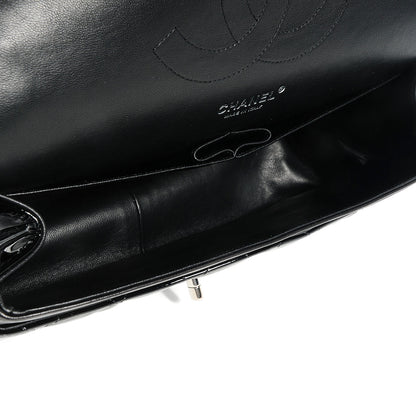 Chanel Patent Jumbo Double Flap Black 5 of 9