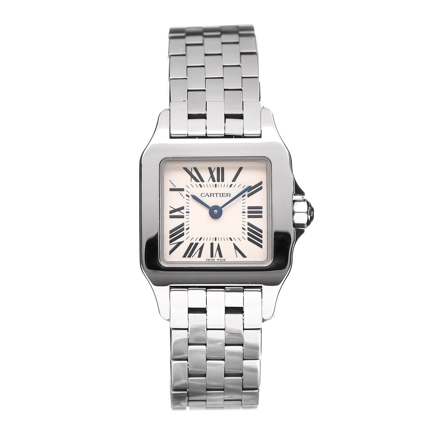 Cartier Stainless Steel 20mm Santos Demoiselle Quartz Watch 1 of 6