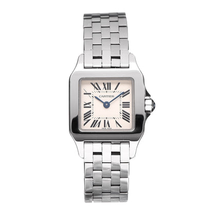 Cartier Stainless Steel 20mm Santos Demoiselle Quartz Watch 1 of 6