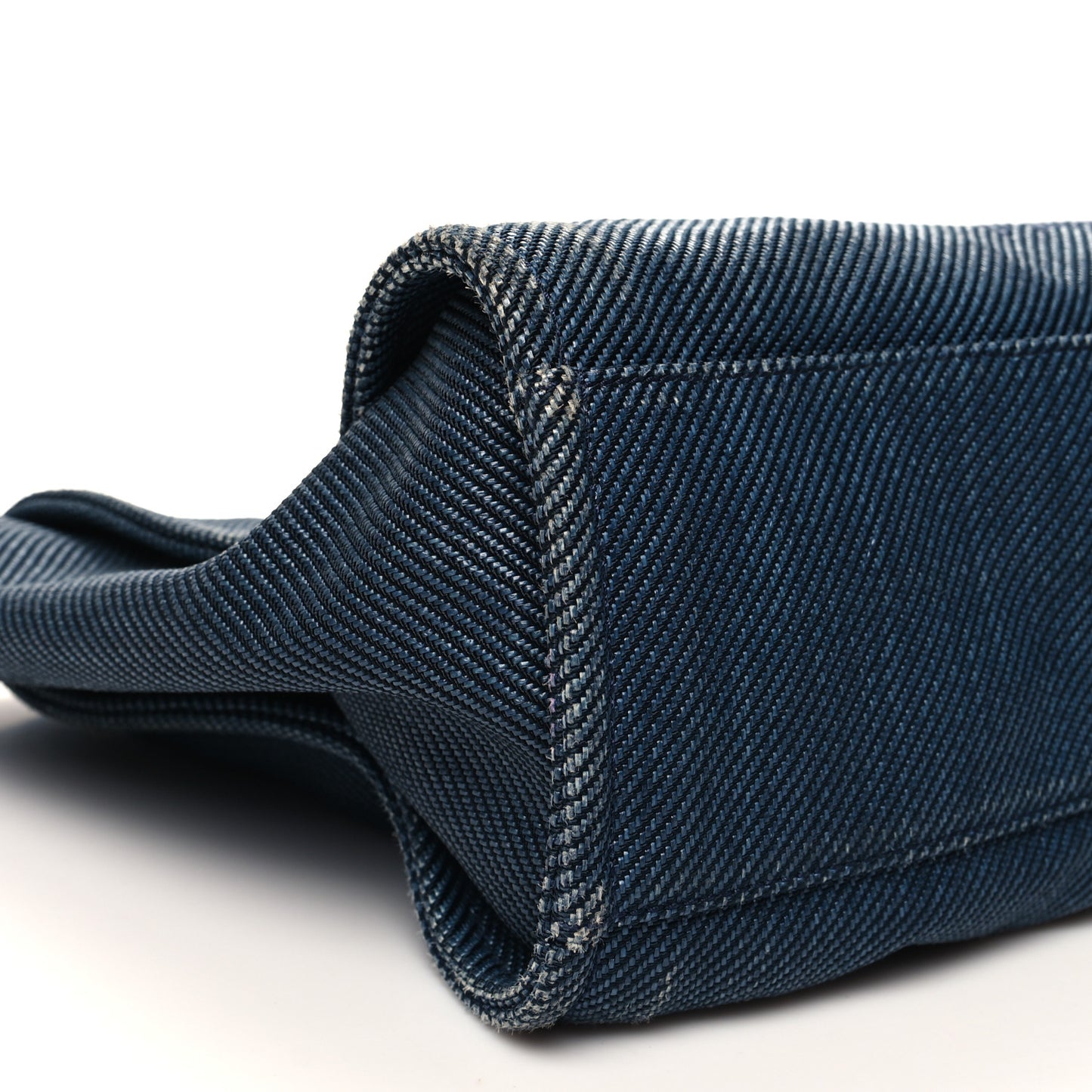 Mixed Fibers Large Deauville Tote Blue