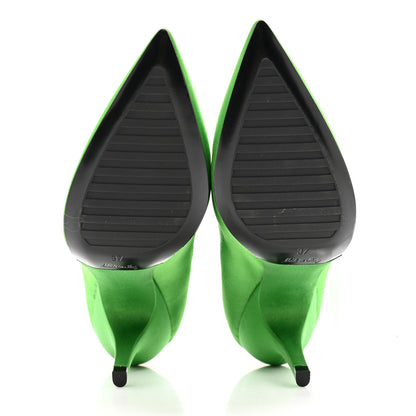 Louis Vuitton Satin Archlight Pumps 37 Green 5 of 10