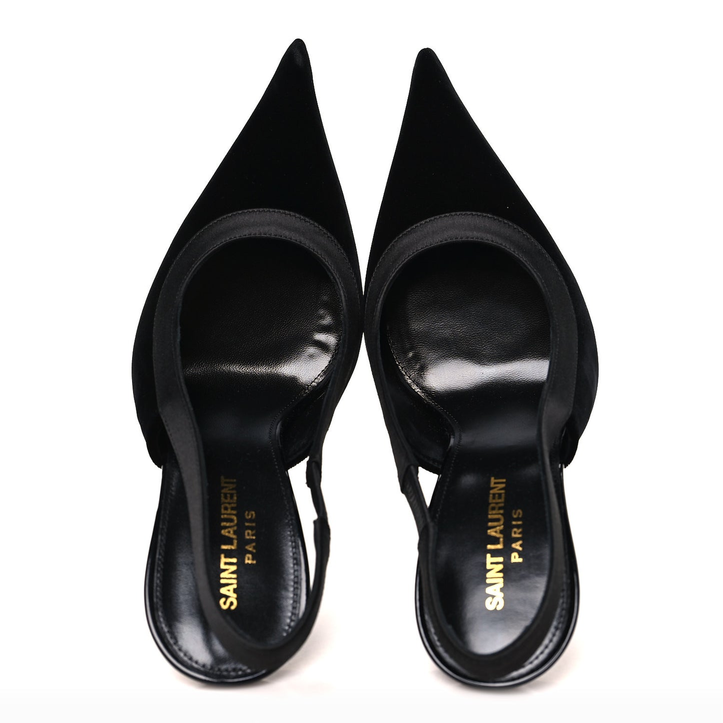 Velluto Master Raso Regale Victoire 115 Slingback Pumps 38.5
