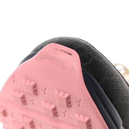 Gucci GG Supreme Monogram Rhyton Sneakers 38 Beige Blue Pink 8 of 13