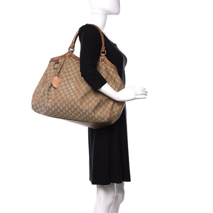 Gucci Monogram Large Sukey Tote Bronze 3 of 18