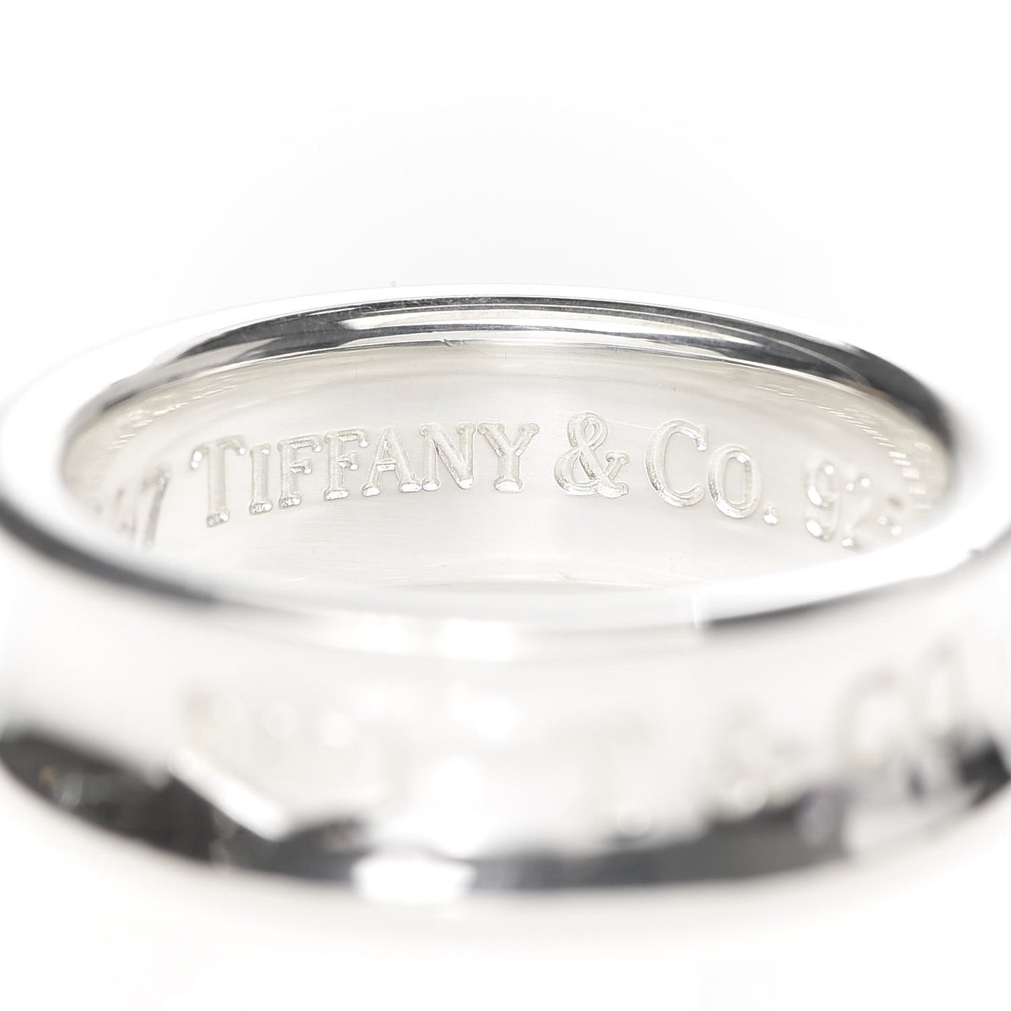 Sterling Silver 1837 Band Ring 58 8.25