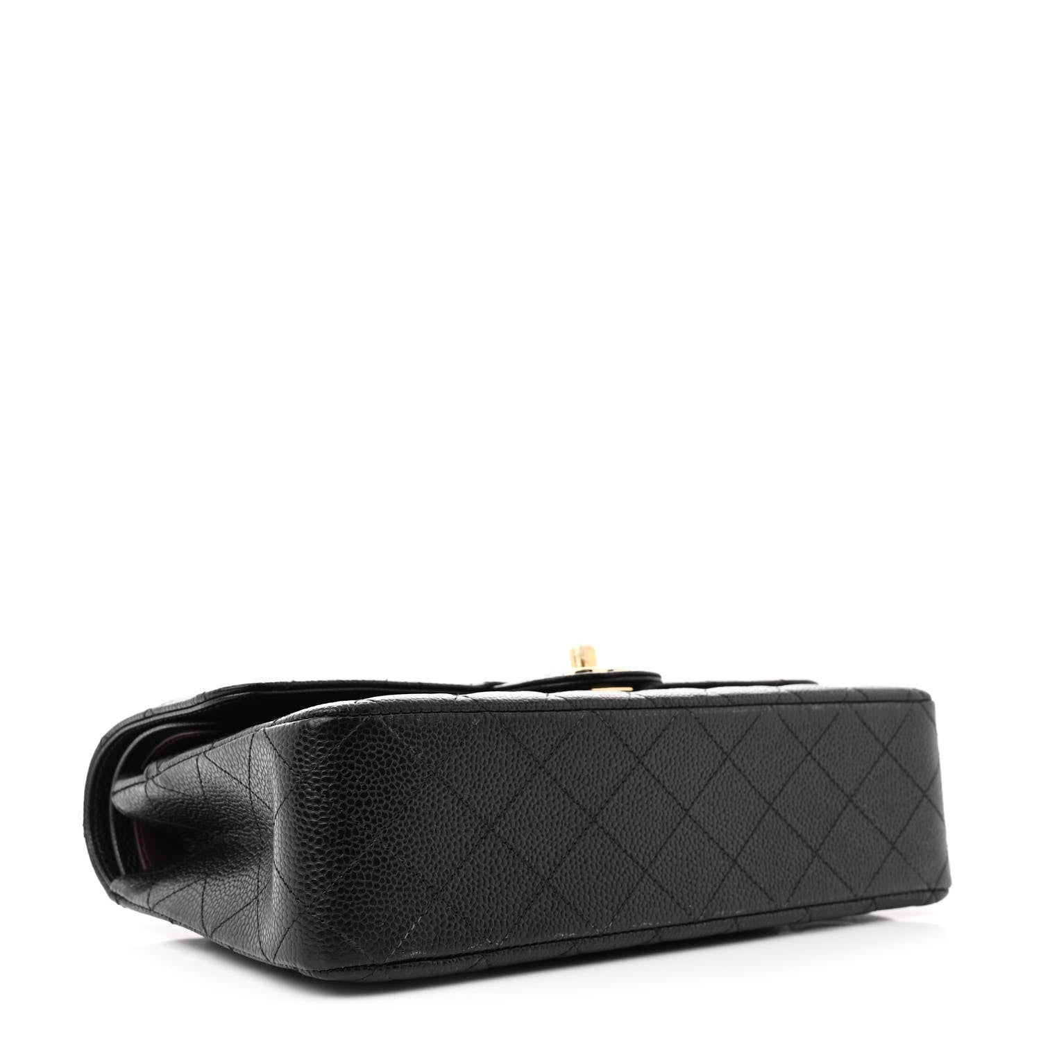 Chanel Caviar Quilted Medium Double Flap Black 4 of 10