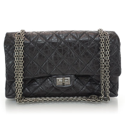 Chanel Aged Calfskin Quilted 2.55 Reissue 226 Flap Black 1 of 8
