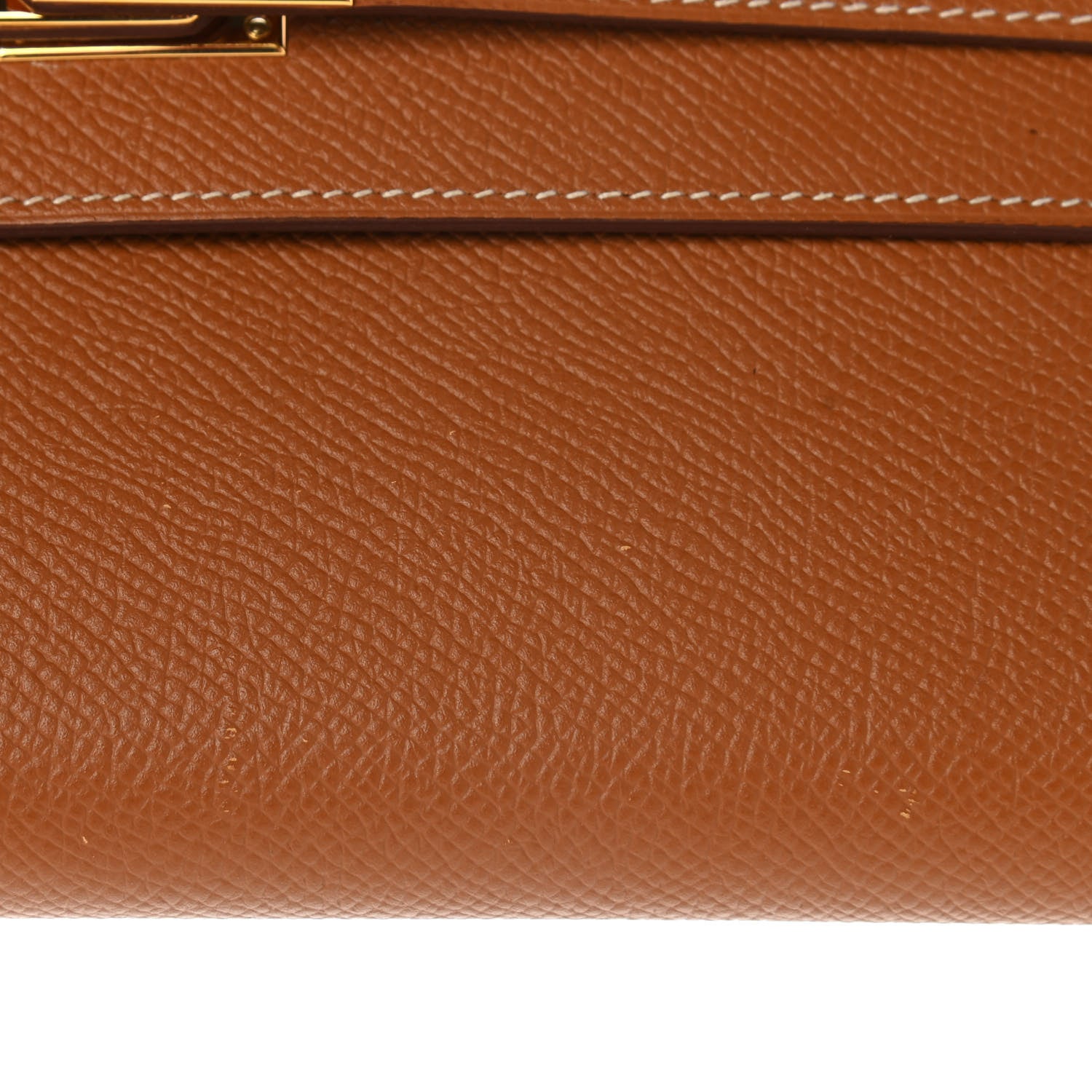Hermes Epsom Kelly Longue Wallet Gold 5 of 7