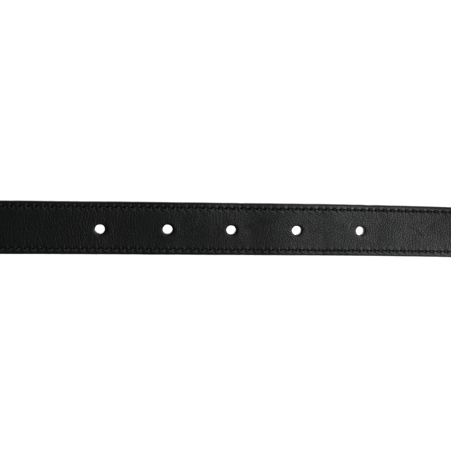 Calfskin Double G 20mm Belt 75 30 Black