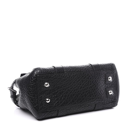 Mulberry Shrunken Calfskin Mini Bayswater Buckle Black 3 of 10