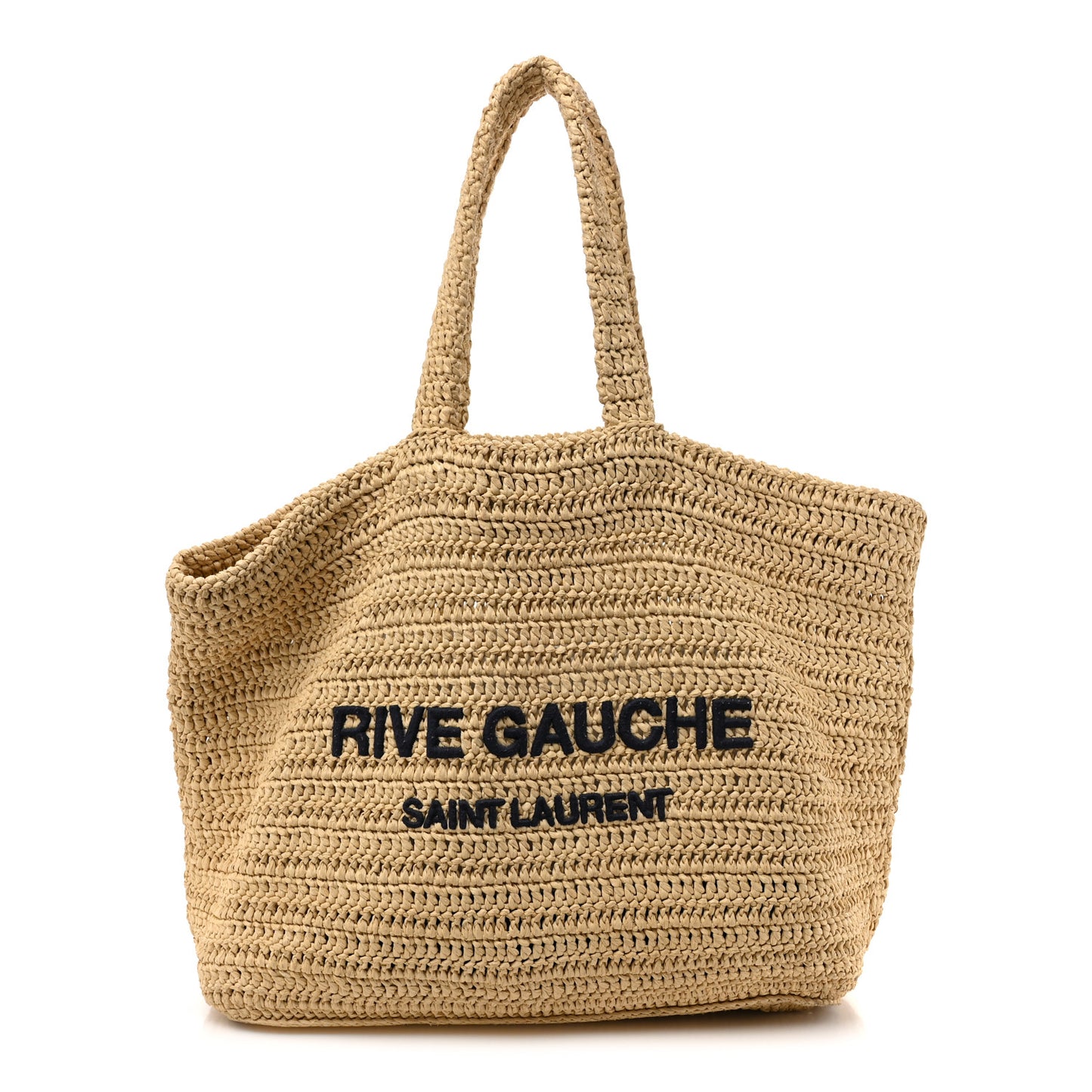 Raffia Rive Gauche Tote Natural