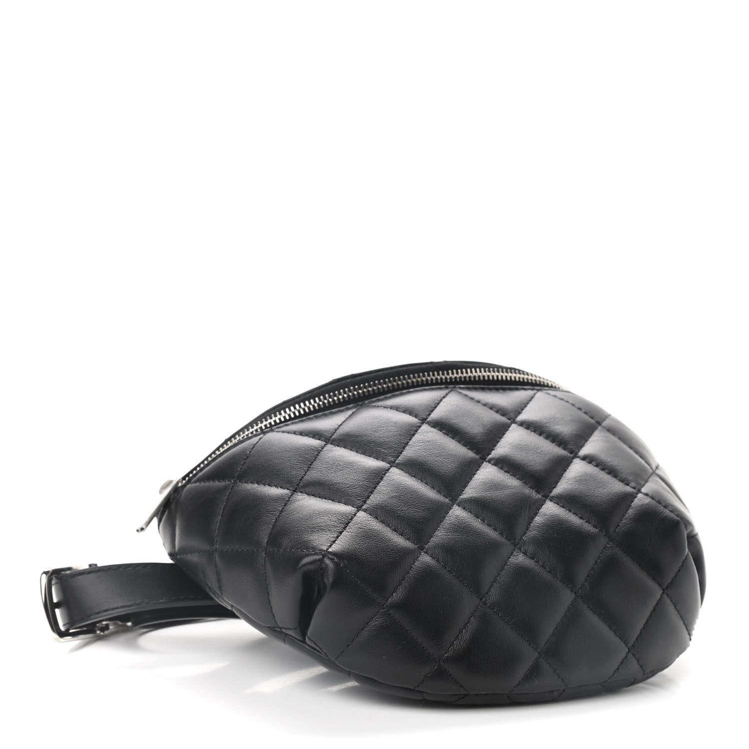 Chanel Quilted Waist Belt Bag Black 4 of 9