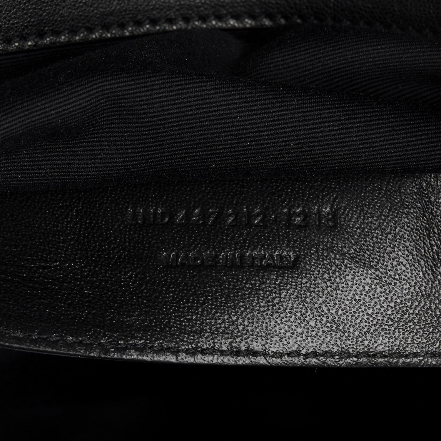 Saint Laurent Sheepskin Matelasse Chevron Monogram Monochrome Large College Satchel Black 8 of 10
