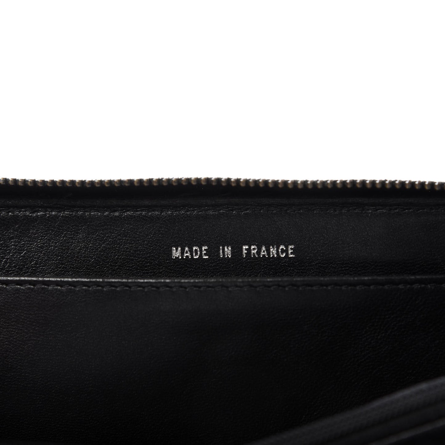 Nylon Travel Zip Around Wallet Black