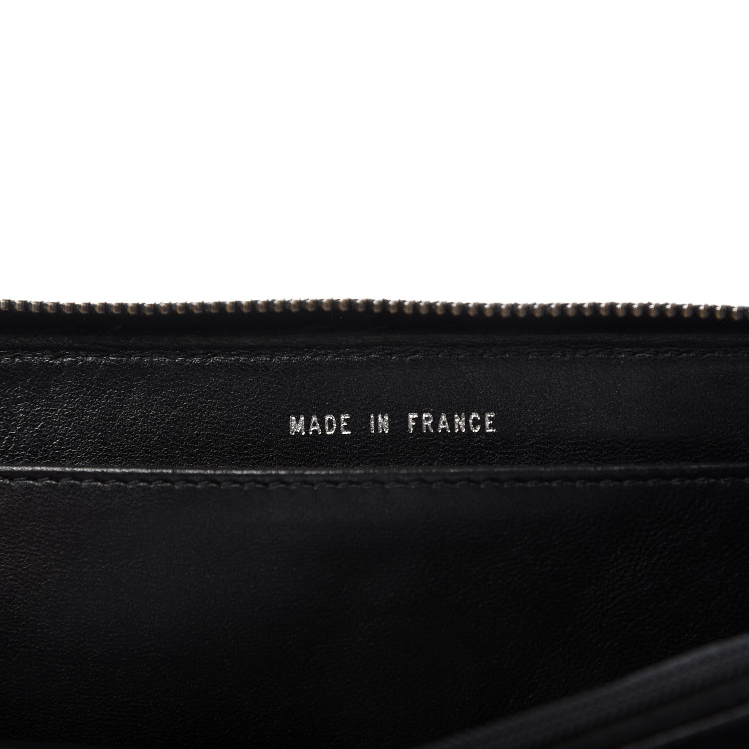 Chanel Nylon Travel Zip Around Wallet Black 9 of 11