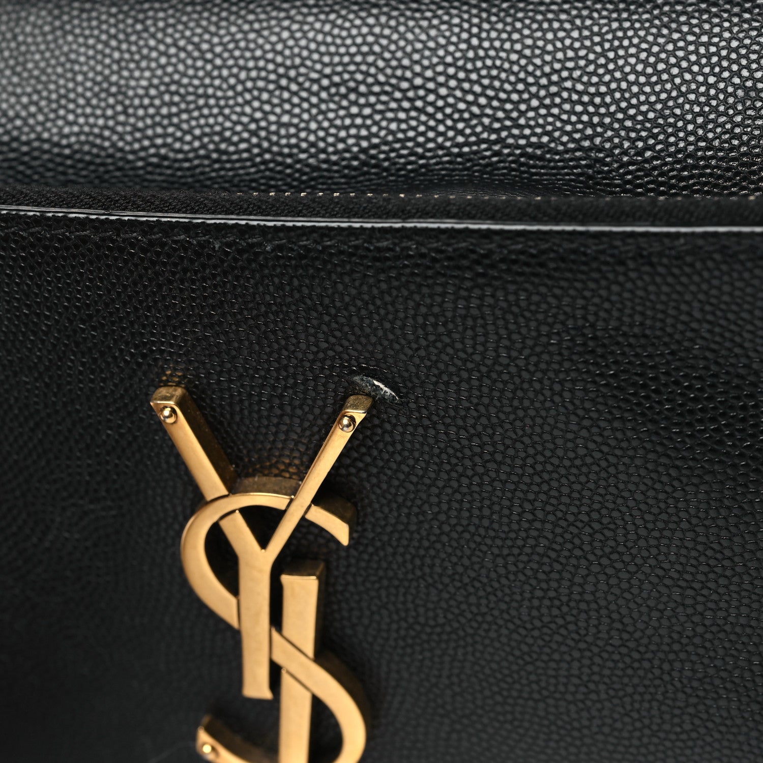 Saint Laurent Grain De Poudre Monogram Belt Bag Black 11 of 11