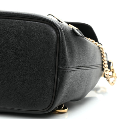 Chloe Suede Calfskin Small Faye Backpack Black 9 of 9
