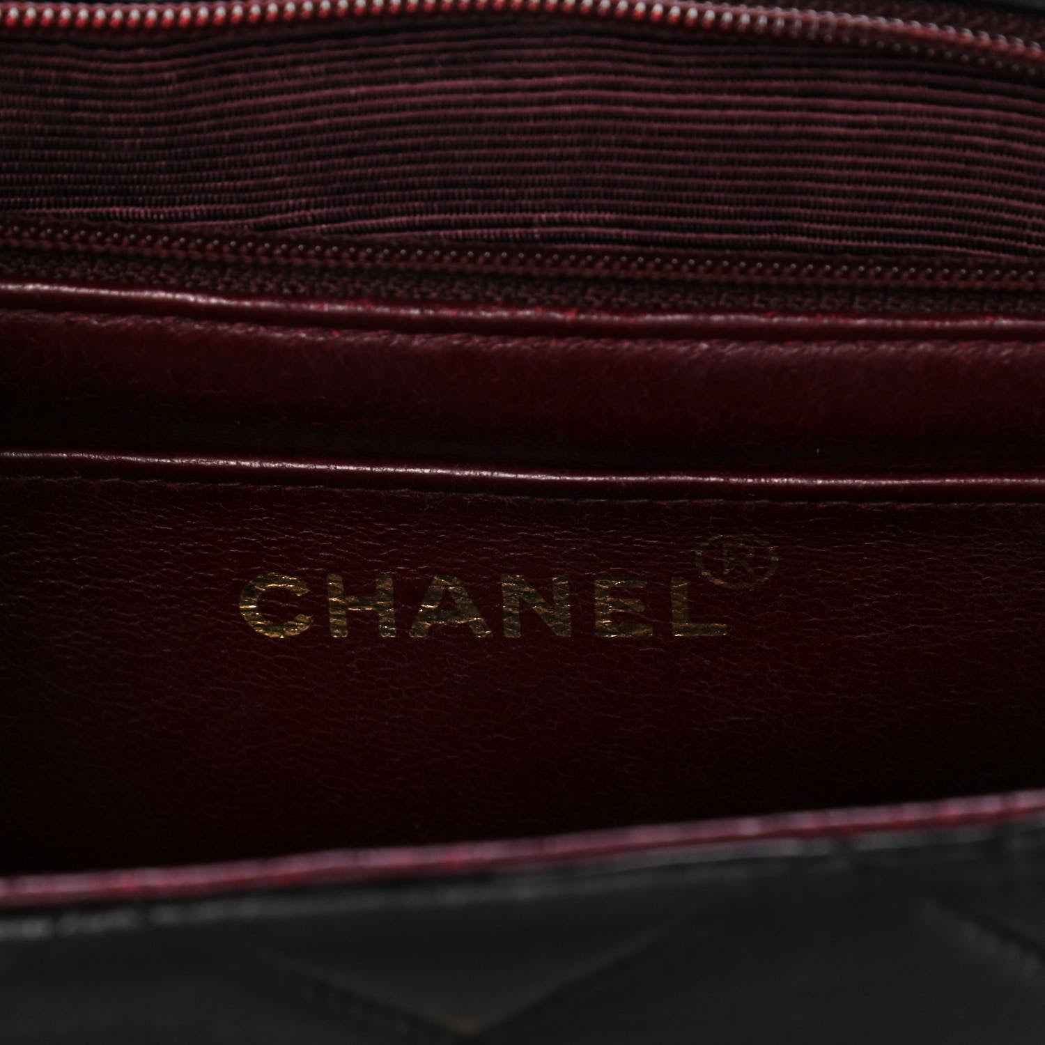 Chanel Lambskin Quilted Single Flap Bag Black 6 of 12