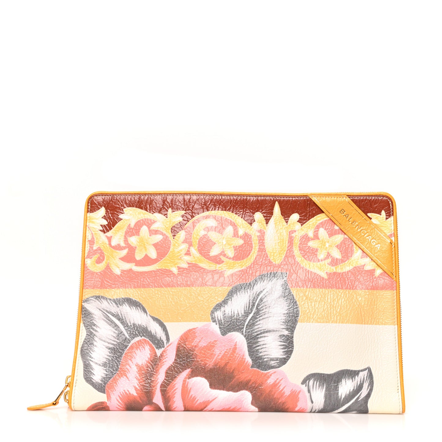 Agneau Floral Print Blanket Pouch Multicolor