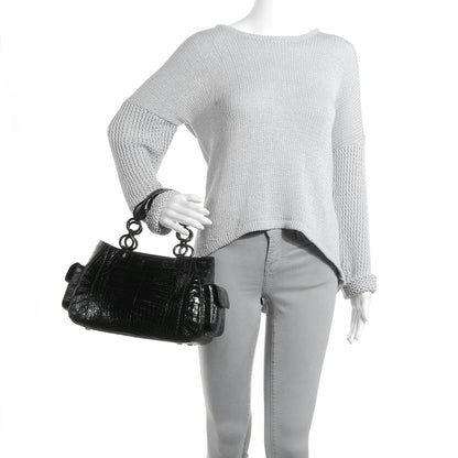 Nancy Gonzalez Crocodile Tote Black 2 of 7