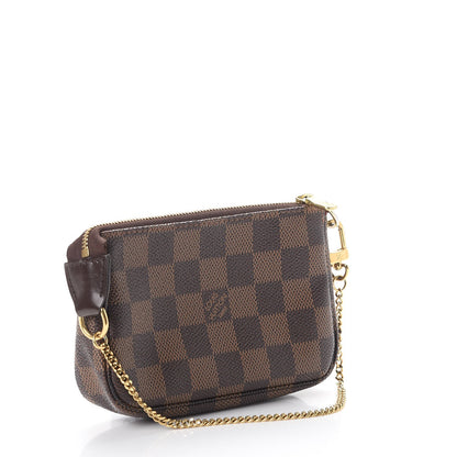 Louis Vuitton Damier Ebene Mini Pochette Accessories 3 of 7
