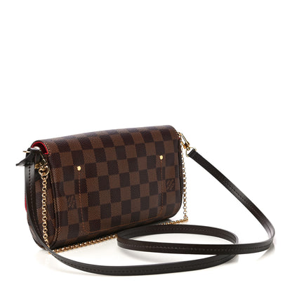 Louis Vuitton Damier Ebene Favorite PM 3 of 11