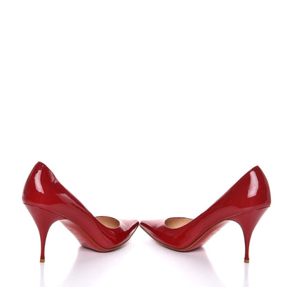 Christian Louboutin Patent New Piaf 85 Pumps 40.5 Cherry 6 of 13