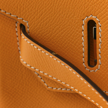 Hermes Epsom Candy Birkin 35 Jaune D'Or Feu 13 of 13