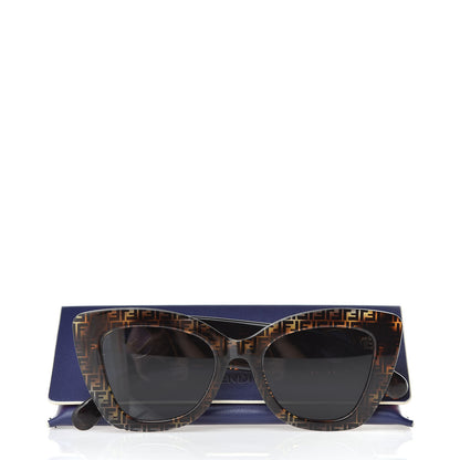 Fendi Acetate F is Fendi FF Cat Eye Sunglasses FF 0360/G/S Havana 9 of 9