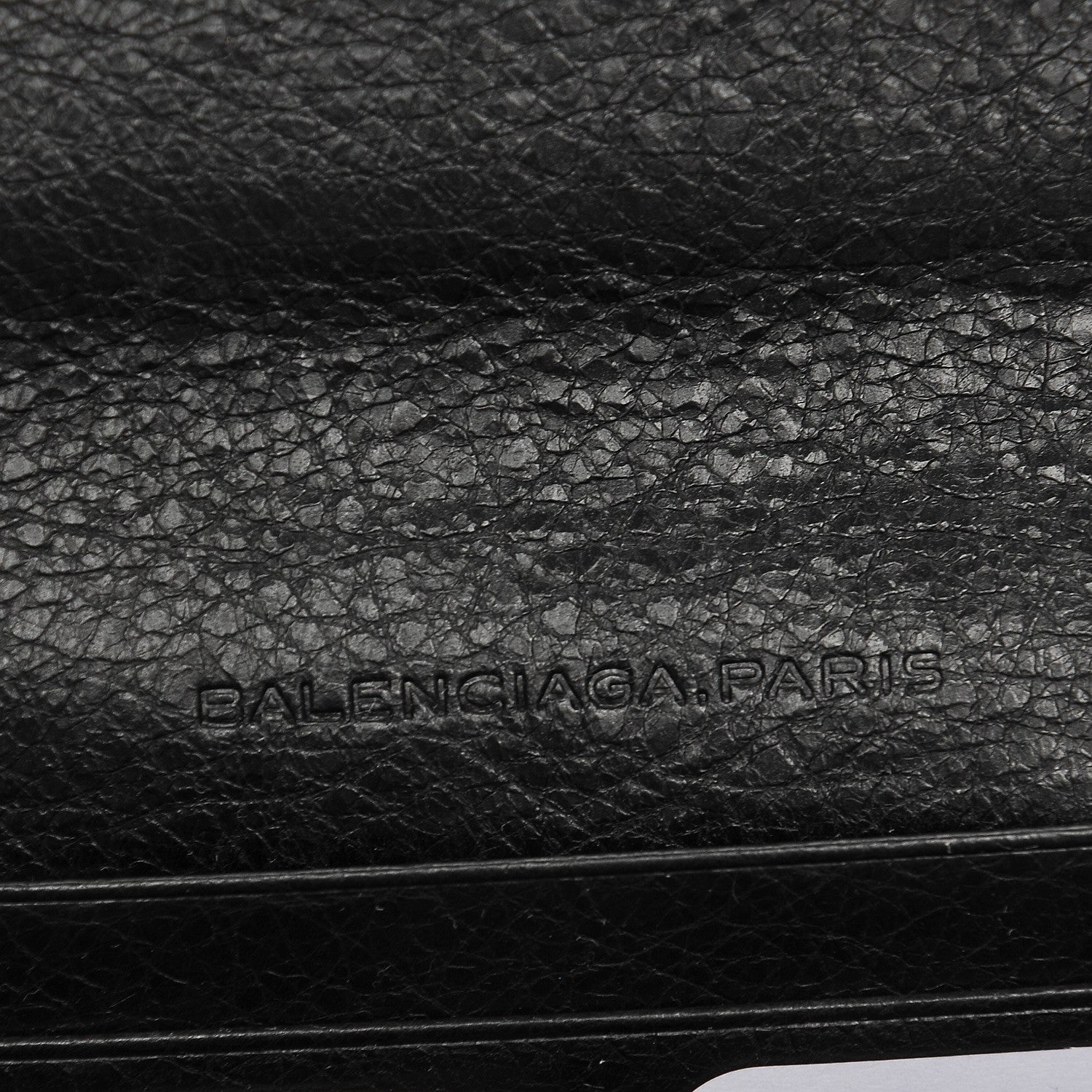 Balenciaga Agneau Giant 12 Rose Gold Hardware Money Wallet Black 6 of 6