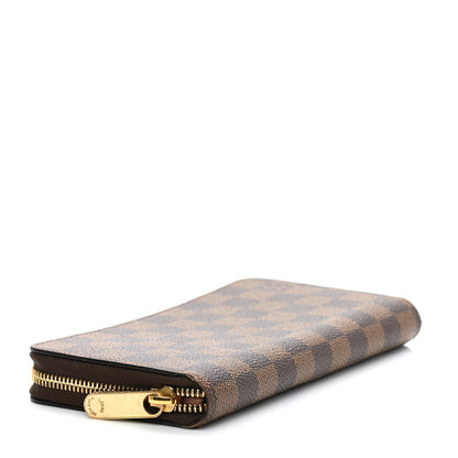 Louis Vuitton Damier Ebene Zippy Wallet Rose Ballerine 4 of 8