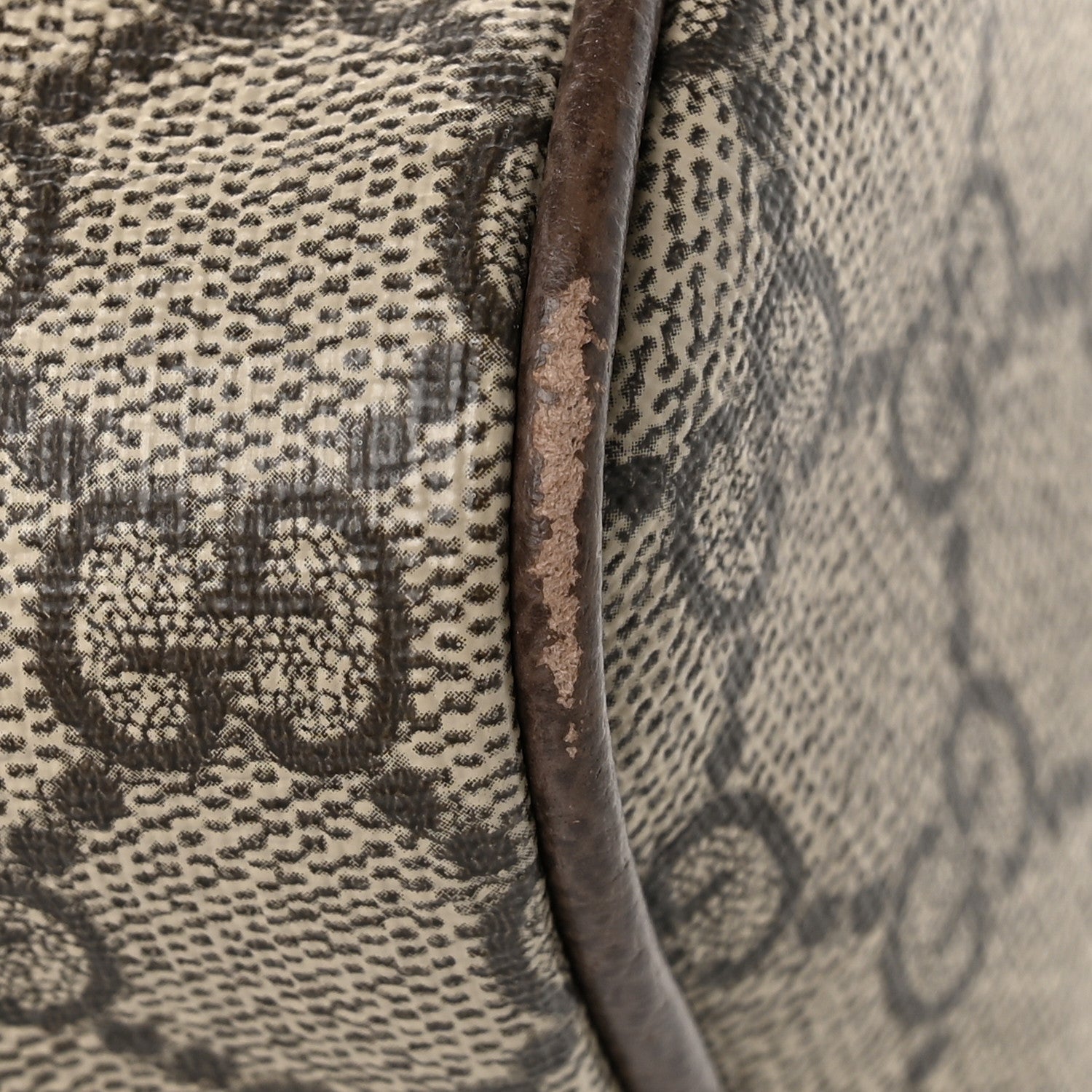 Gucci GG Supreme Web Mini GG Top Handle Bag Beige Ebony New Acero 11 of 12