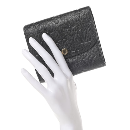 Louis Vuitton Empreinte Ariane Wallet Black 2 of 9