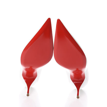 Christian Louboutin Patent Clare 80 Pumps 39 White 7 of 7