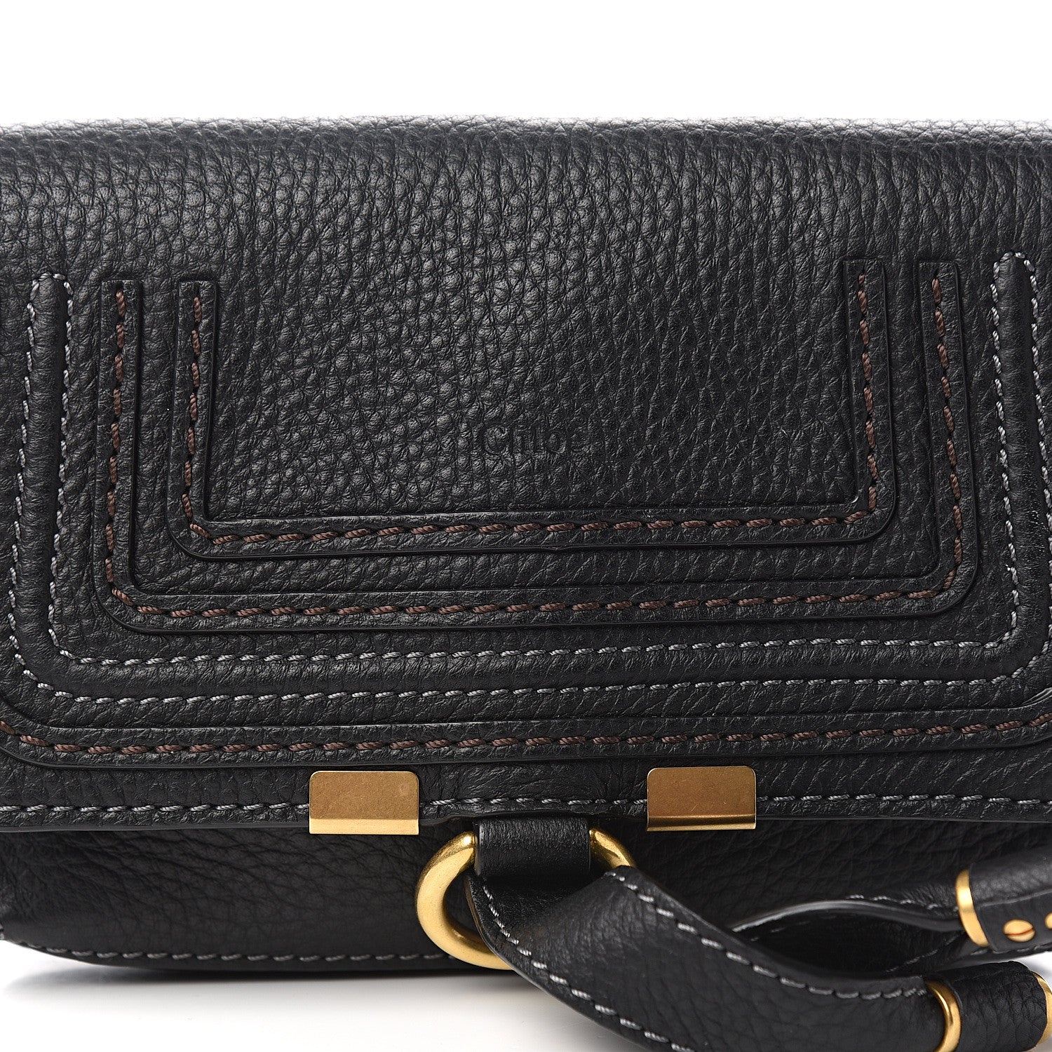 Chloe Calfskin Marcie Convertible Belt Bag Black 9 of 9