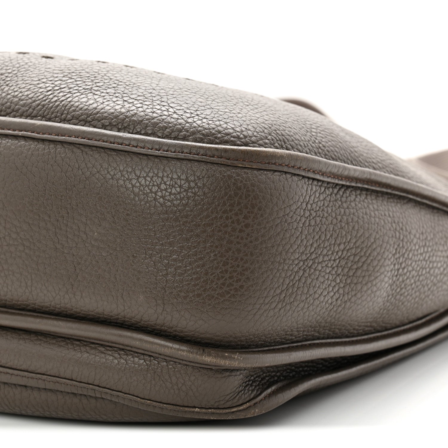Hermes Taurillon Clemence Evelyne III GM Etain 10 of 11