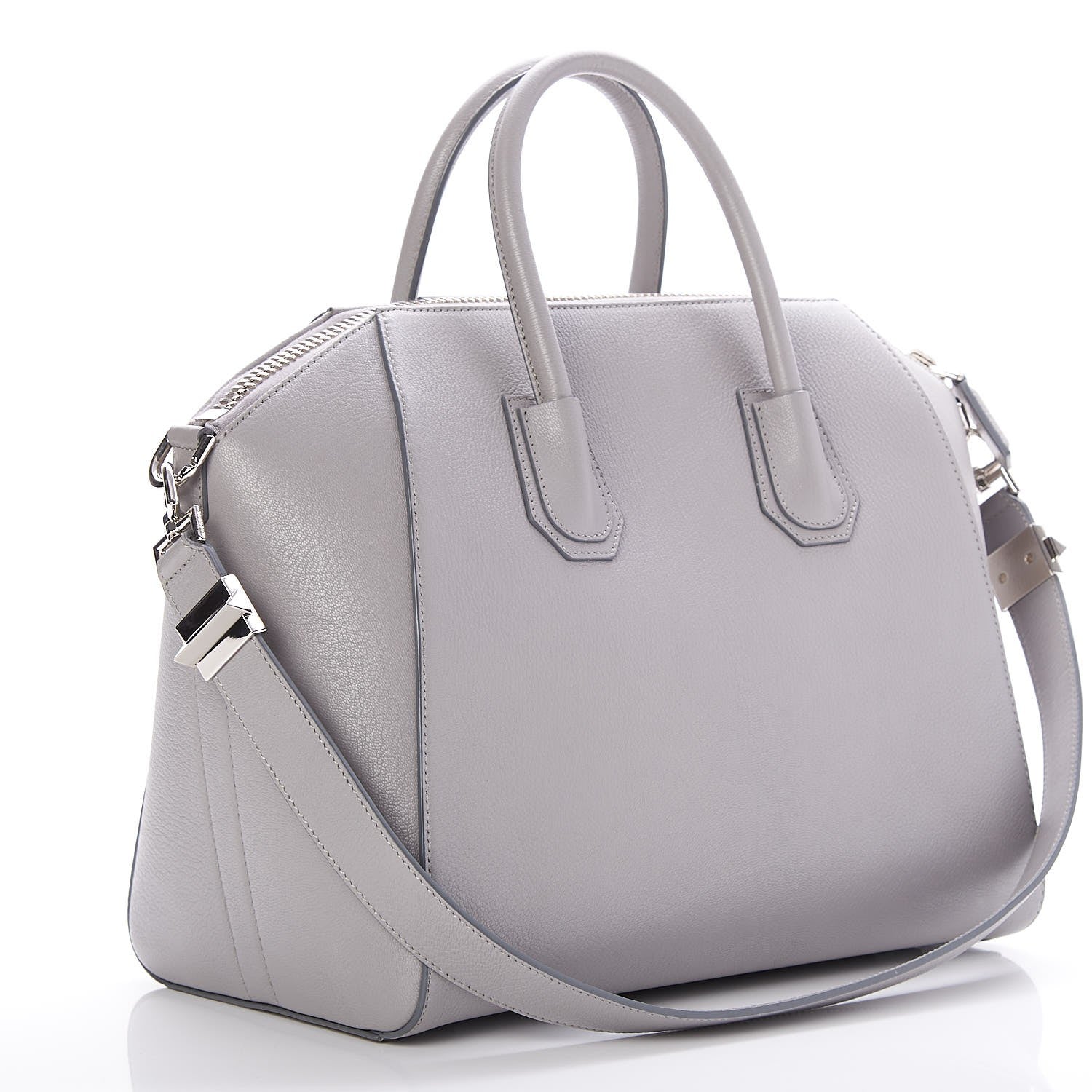 Givenchy Sugar Goatskin Medium Antigona Pearl Grey 3 of 8