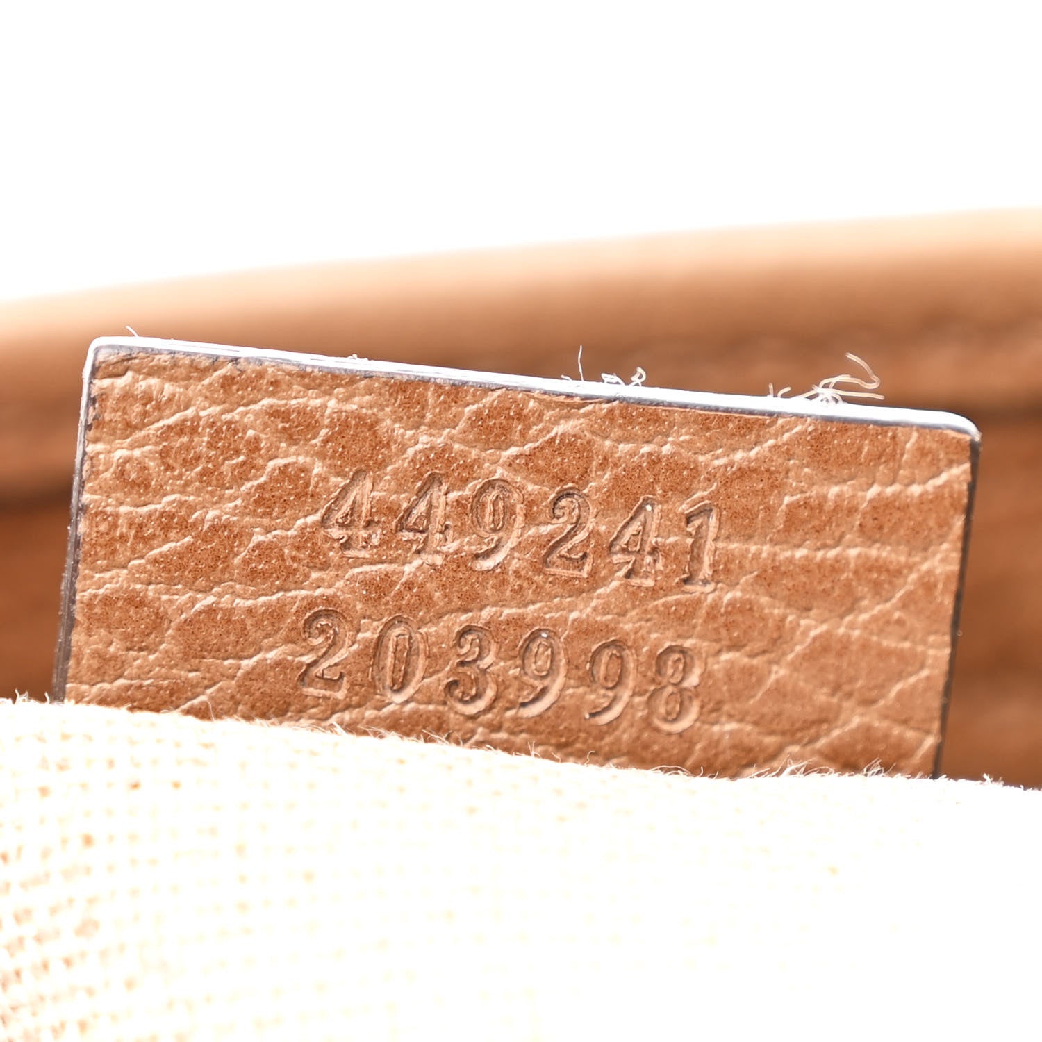 Gucci Monogram Small Bree Tote Beige Tabacco 7 of 12
