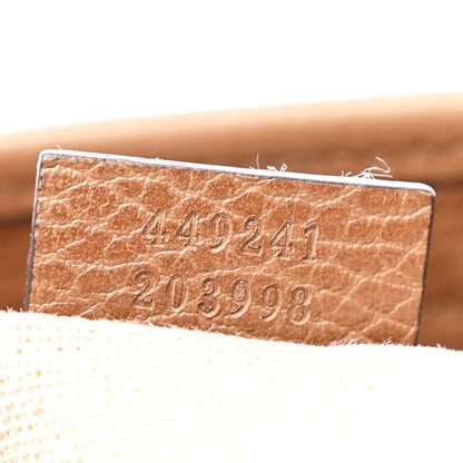 Gucci Monogram Small Bree Tote Beige Tabacco 7 of 12