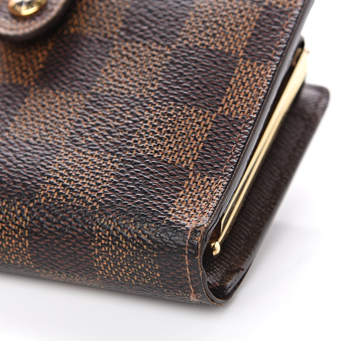 Damier Ebene French Purse Wallet