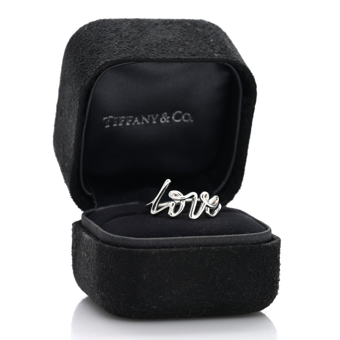 Sterling Silver Paloma Picasso Graffiti Love Ring 54 7