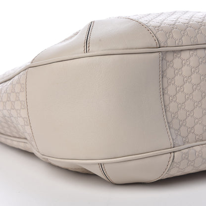 Gucci Guccissima Medium Nice Hobo Off White 9 of 10