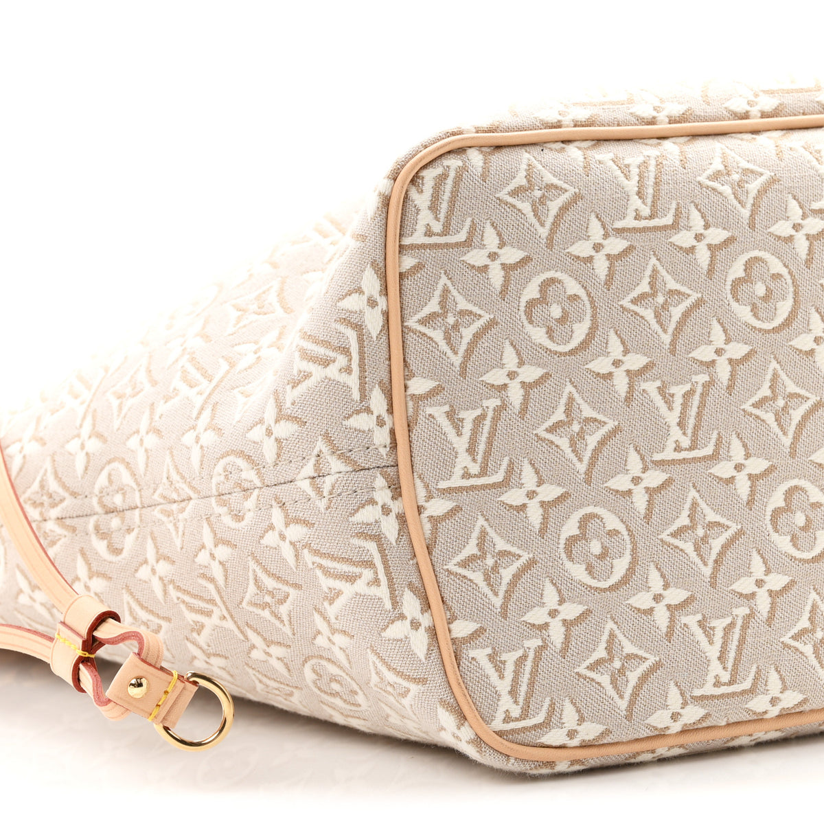 Jacquard Monogram Embleme Neverfull MM Peuplier