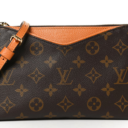 Louis Vuitton Monogram Pallas Clutch Saffron 7 of 9