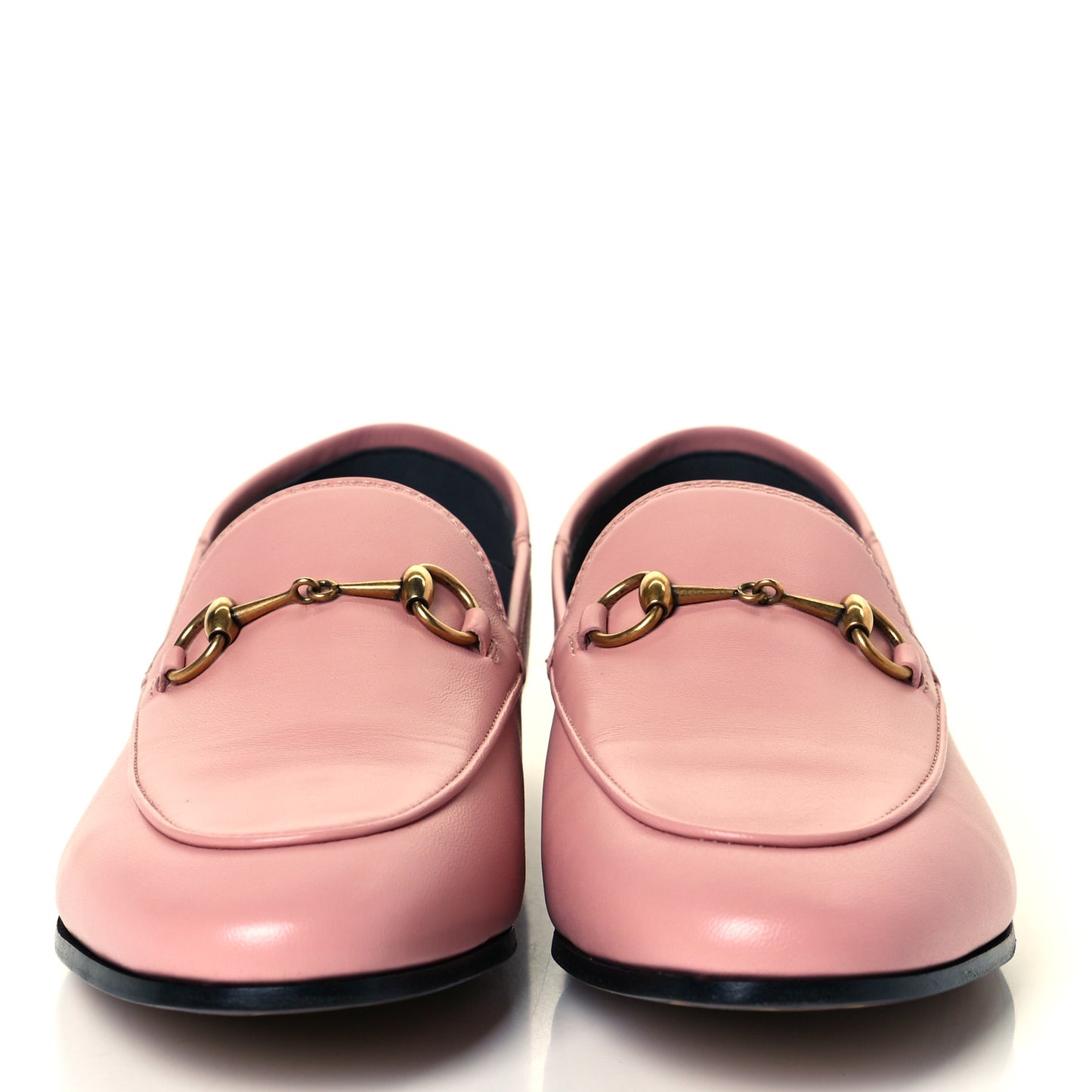 Lambskin Womens Brixton Horsebit Loafers 39 Perfect Pink