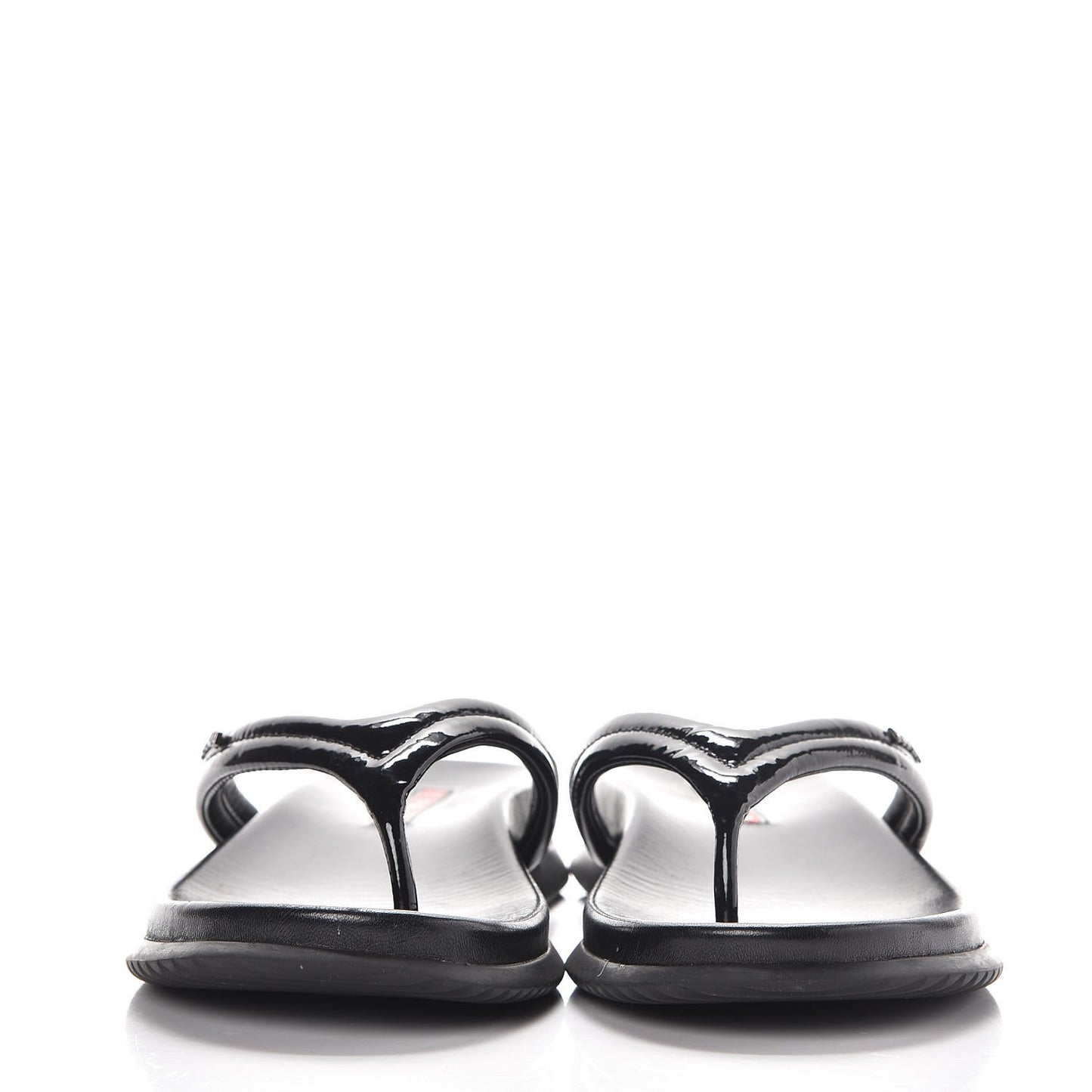 Vernice Soft Thong Sandals 36 Black
