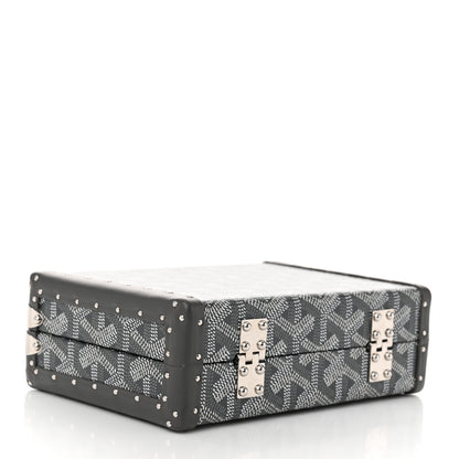 Goyard Goyardine Minaudiere Trunk Bag Grey 7 of 17
