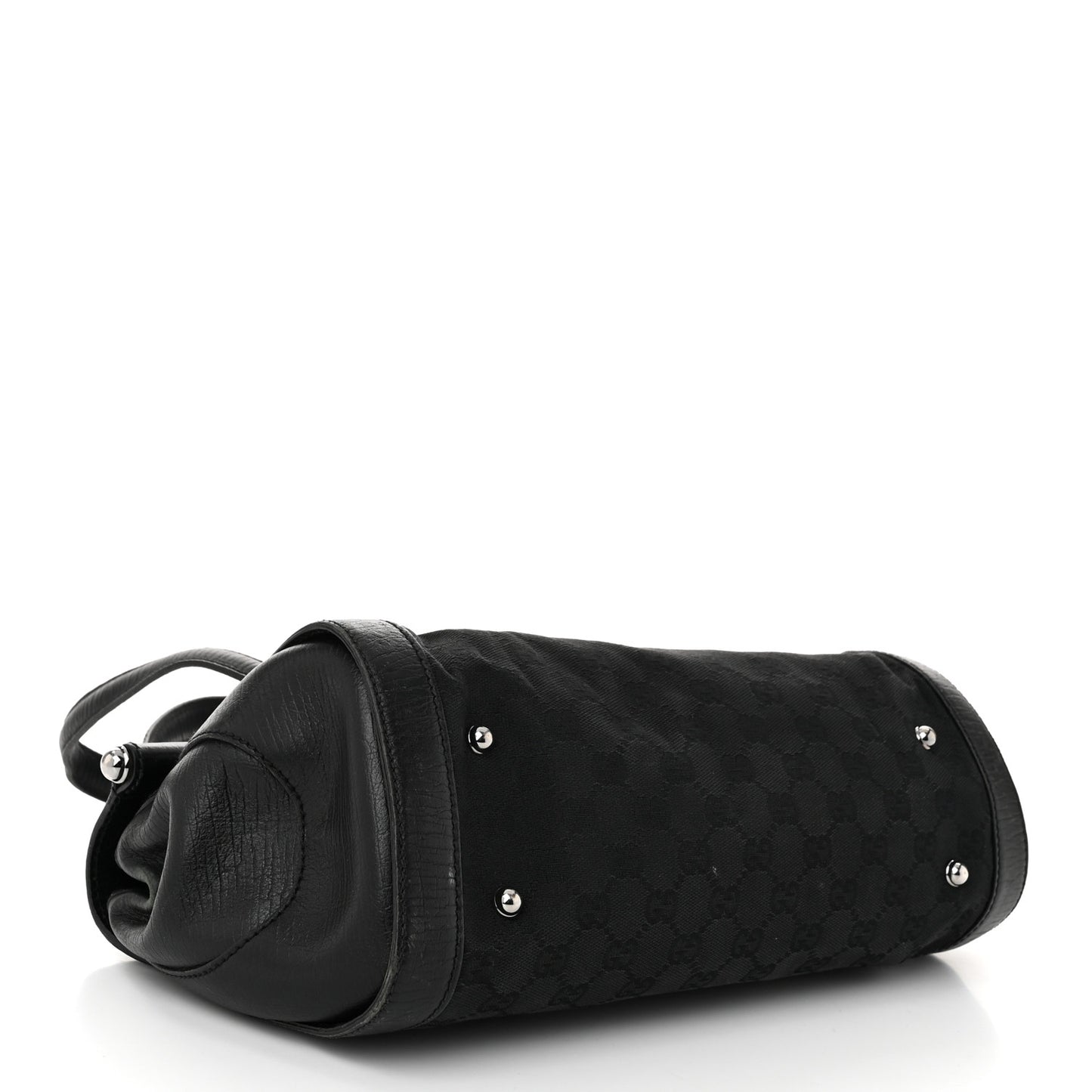 Monogram Bamboo Bullet Bag Black