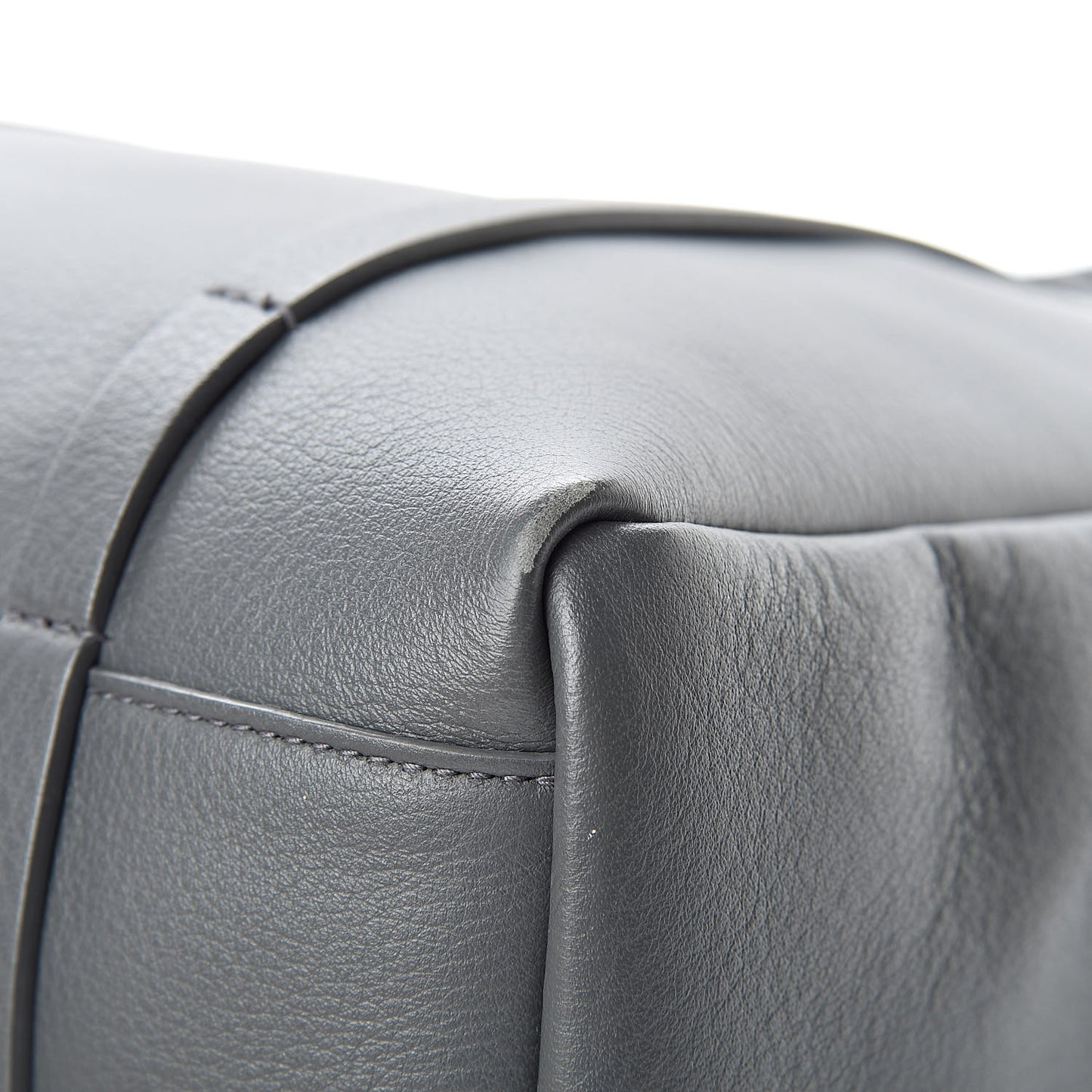 Calfskin XS Everyday Tote Grey Black