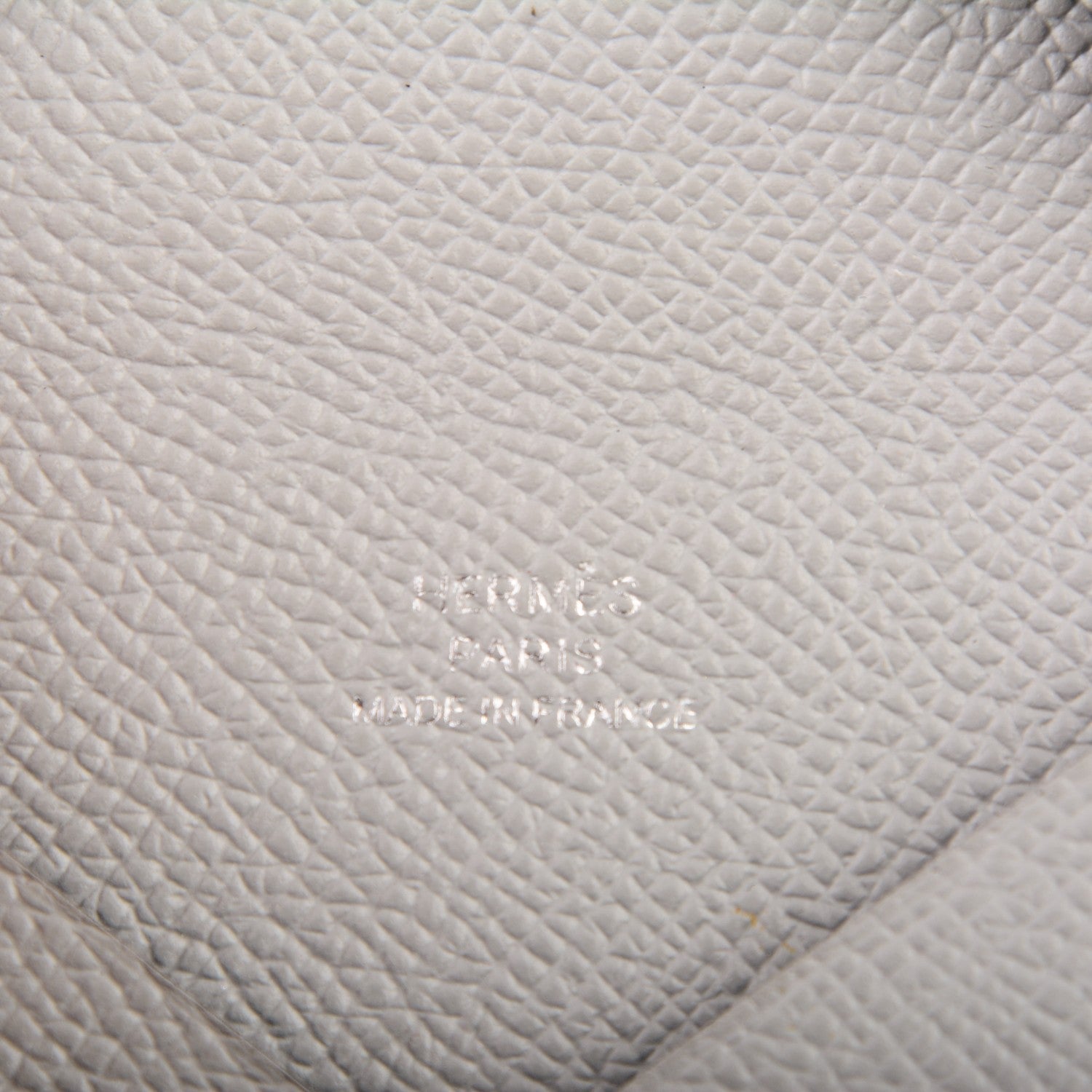 Hermes Epsom Calvi Card Case Gris Mouette 6 of 11